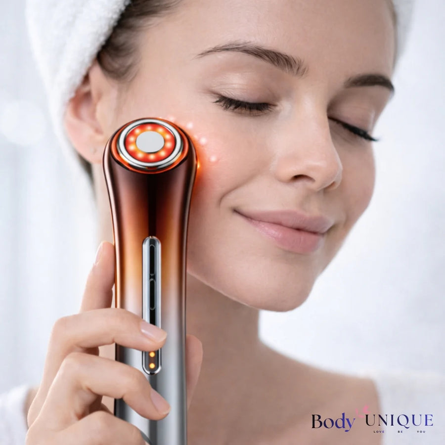 Booster Viso Radiofrequenza e Microcorrente per Ringiovanimento della Pelle
